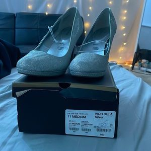 Worthington sparkly heels